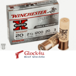 20-gauge Birdshot 8 ammunition, lightweight shotgun rounds designed for small game hunting and clay target shooting.