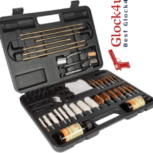 Allen Company Rifle Cleaning Kit with various tools for rifle maintenance