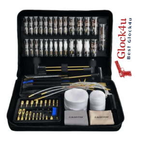 GLORYFIRE Universal Gun Cleaning Kit with various cleaning tools and accessories