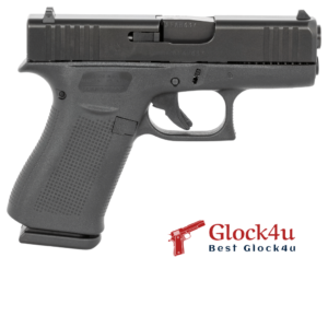 Glock 43X pistol, compact 9mm handgun with slim profile and increased capacity, ideal for concealed carry.