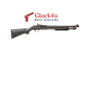 Mossberg 590A1 shotgun, durable pump-action shotgun designed for tactical use and home defense.