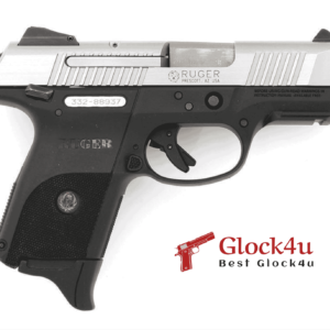 Ruger SR9 9mm pistol with ergonomic grip and slim design